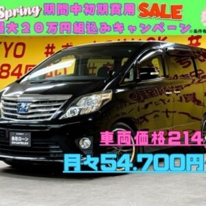 ALPHARD アルファードHV SR 【総合評価優良車】【4WD】【カスタム】【車検2年付】