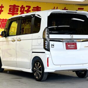 N-BOX　カスタム　G・Lホンダセンシング　【車検２年付】【低走行】