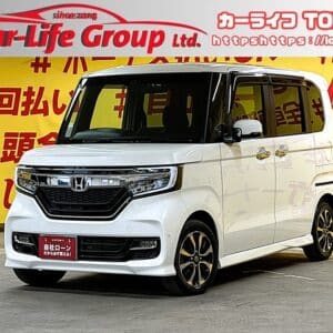 N-BOX　カスタム　G・Lホンダセンシング　【車検２年付】【低走行】