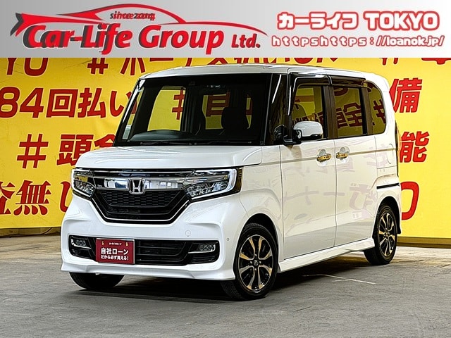 N-BOX　カスタム　G・Lホンダセンシング　【車検２年付】【低走行】
