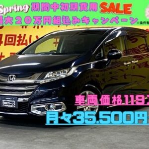 ODYSSEY　オデッセイ　アブソルートEX　【車検２年付】【スタッドレスタイヤ付】