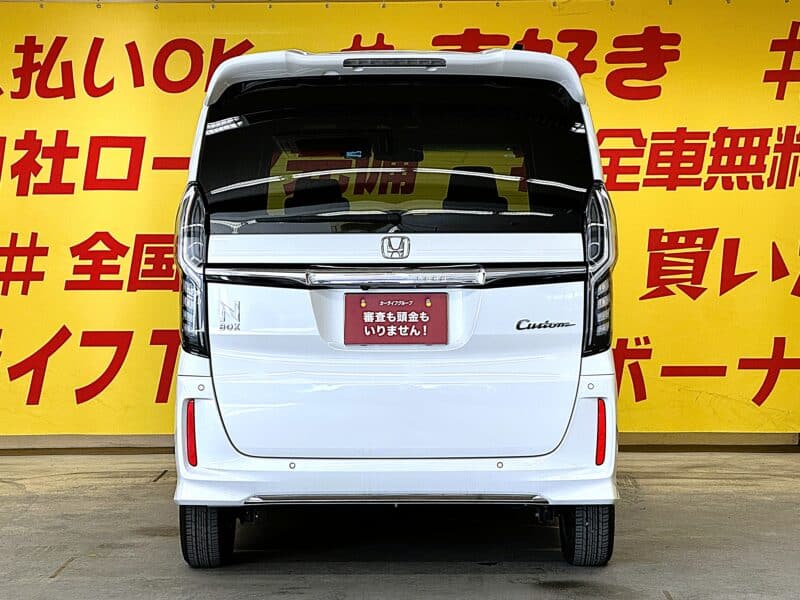 N-BOX カスタム G・Lホンダセンシング 【車検2年付】【低走行】