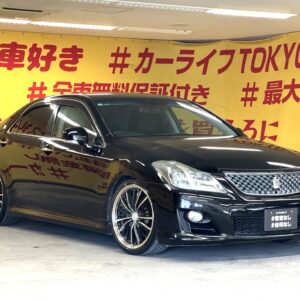 CROWN　クラウン　2.5 アスリート　ナビパッケージ　【車検２年付】【タイヤ４本新品】