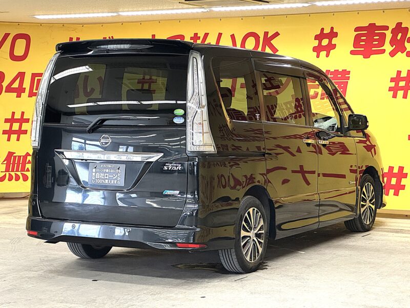 SERENA セレナ ハイウェイスター Vセレクション+セーフティⅡ S-HYBRID 【総合評価優良車】【特別仕様車】【後期型】【車検2年付】【タイヤ4本新品】