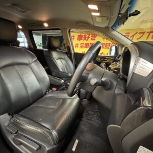 ELGRAND　エルグランド　ライダー黒本革シート　マニュアルシート【総合評価優良車】【特別仕様車】