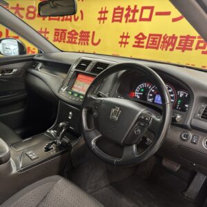 CROWN　クラウン　2.5 アスリート　ナビパッケージ　【車検２年付】【タイヤ４本新品】