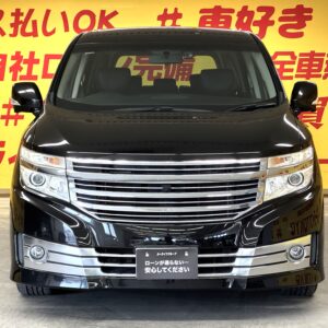 ELGRAND　エルグランド　ライダー黒本革シート　マニュアルシート【総合評価優良車】【特別仕様車】