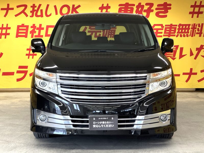 ELGRAND エルグランド ライダー黒本革シート マニュアルシート【総合評価優良車】【特別仕様車】