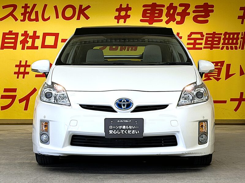 PRIUS プリウス S 【サンルーフ】【車検2年付】【タイヤ4本新品】