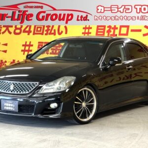 CROWN　クラウン　2.5 アスリート　ナビパッケージ　【車検２年付】【タイヤ４本新品】