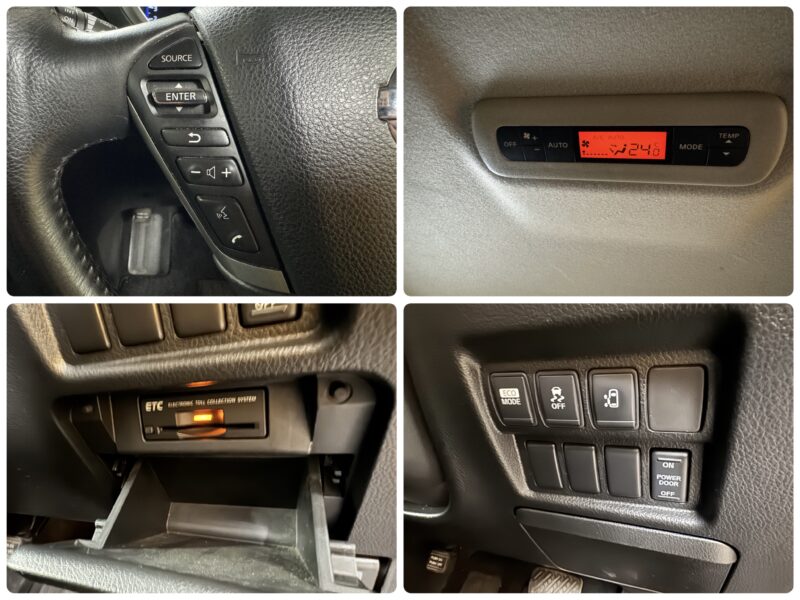 ELGRAND エルグランド ライダー黒本革シート マニュアルシート【総合評価優良車】【特別仕様車】