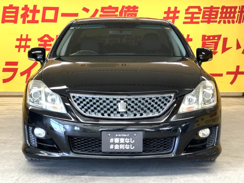 CROWN クラウン 2.5 アスリート ナビパッケージ 【車検2年付】【タイヤ4本新品】