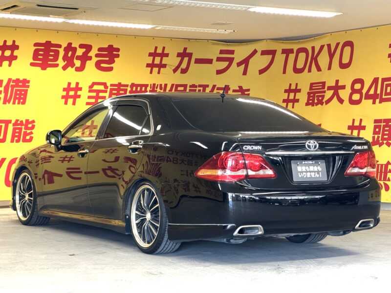 CROWN クラウン 2.5 アスリート ナビパッケージ 【車検2年付】【タイヤ4本新品】