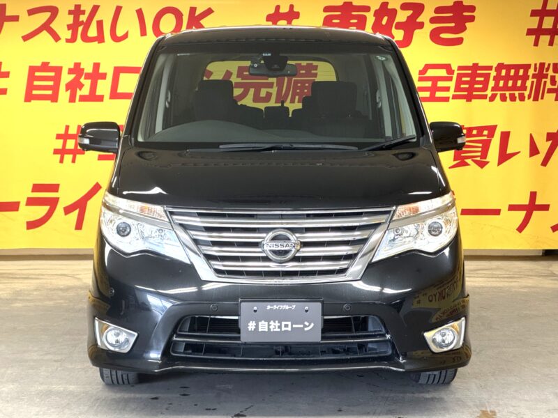 SERENA セレナ ハイウェイスター Vセレクション+セーフティⅡ S-HYBRID 【総合評価優良車】【特別仕様車】【後期型】【車検2年付】【タイヤ4本新品】