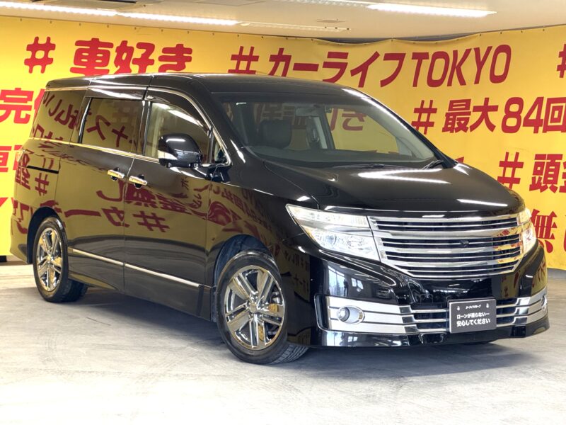 ELGRAND エルグランド ライダー黒本革シート マニュアルシート【総合評価優良車】【特別仕様車】