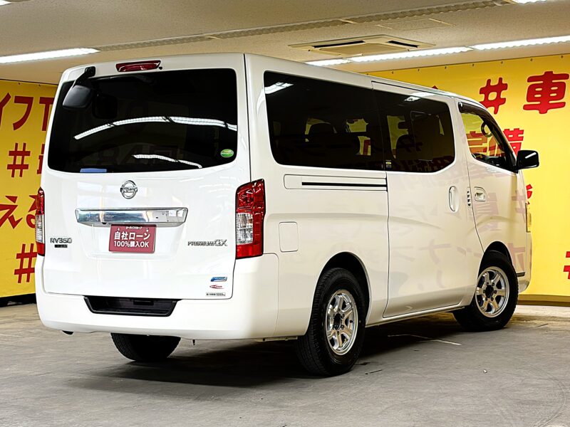 CARAVAN NV350キャラバン ロングプレミアムGX エマージェンシーブレーキパッケージ【ワンオーナー車】【ディーゼル】【ターボ】