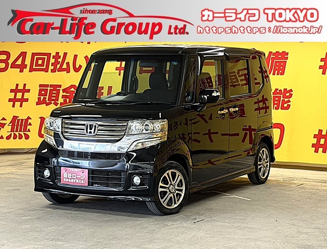 N-BOX カスタム 【車検2年付】【タイヤ4本新品】