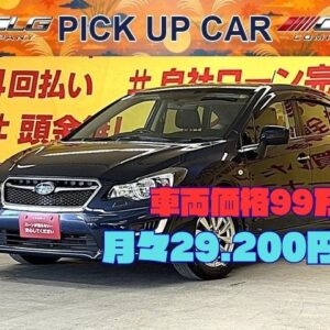 MPREZA  インプレッサスポーツ 1.6iーLプラウドセレクション【特別仕様車】【水平対向エンジン】【後期型】【車検2年付】【月々2万円台～OK】