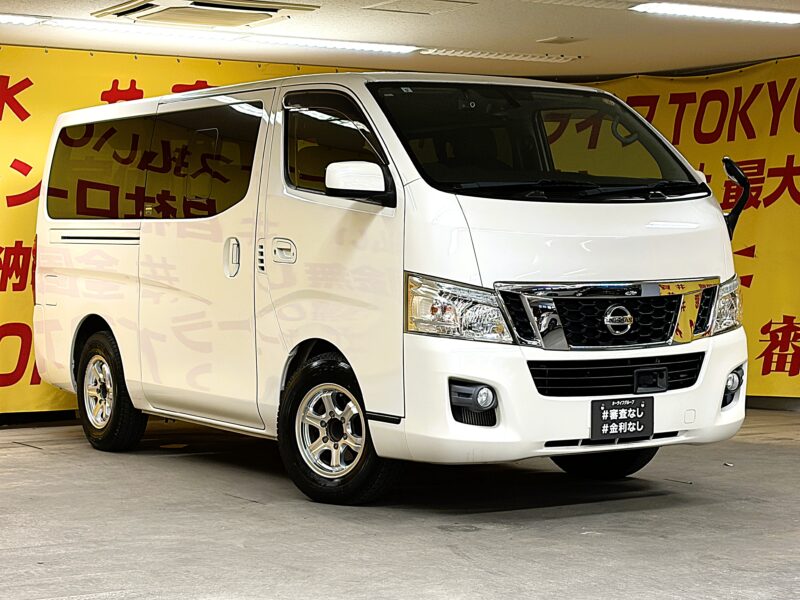 CARAVAN NV350キャラバン ロングプレミアムGX エマージェンシーブレーキパッケージ【ワンオーナー車】【ディーゼル】【ターボ】