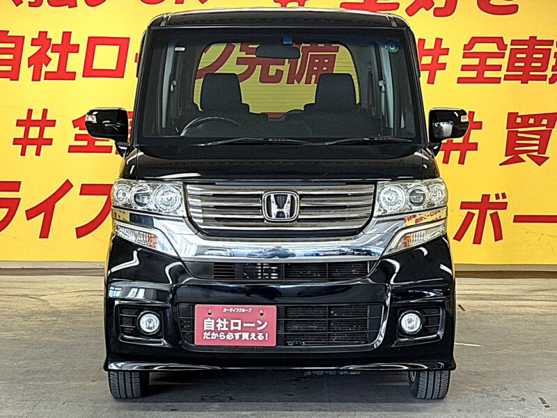 N-BOX カスタム 【車検2年付】【タイヤ4本新品】