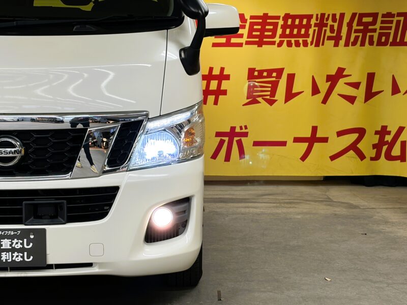 CARAVAN NV350キャラバン ロングプレミアムGX エマージェンシーブレーキパッケージ【ワンオーナー車】【ディーゼル】【ターボ】