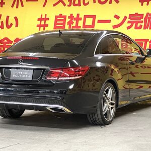 MERCEDES BENZ　メルセデスベンツ　Ｅ250　クーペ　ＡＭＧスポーツパッケージ【総合評価優良車】【車検２年付】