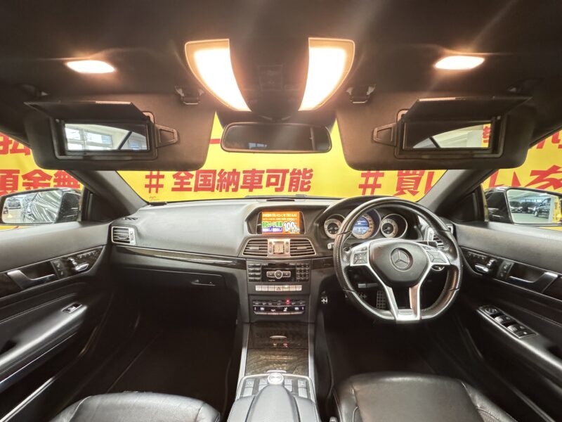 MERCEDES BENZ メルセデスベンツ E250 クーペ AMGスポーツパッケージ【総合評価優良車】【車検2年付】