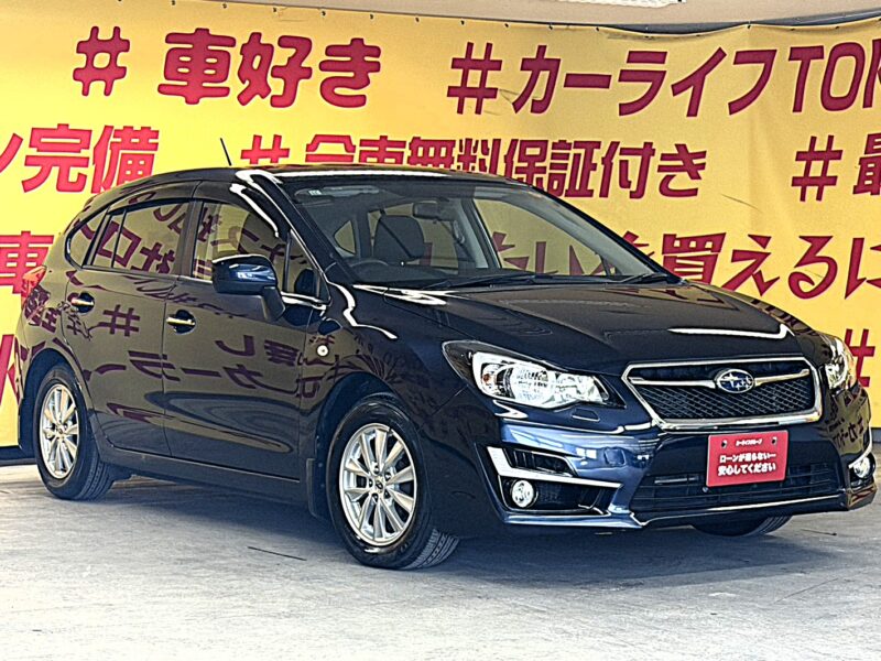 MPREZA インプレッサスポーツ 1.6iーLプラウドセレクション【特別仕様車】【水平対向エンジン】【後期型】【車検2年付】【月々2万円台~OK】
