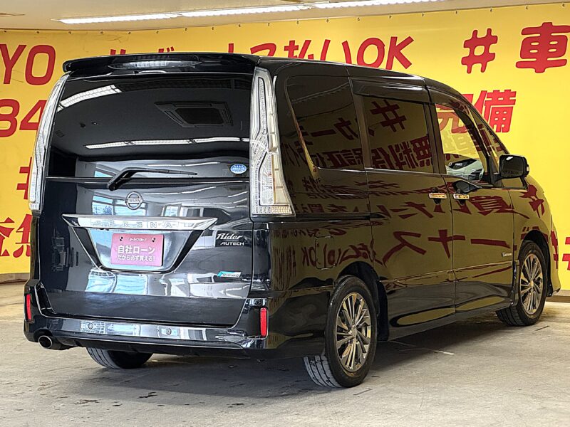 SERENA セレナ ライダー ブラックライン S-HV アドバンスドセーフティ 後期型【特別仕様車】【総合評価優良車】