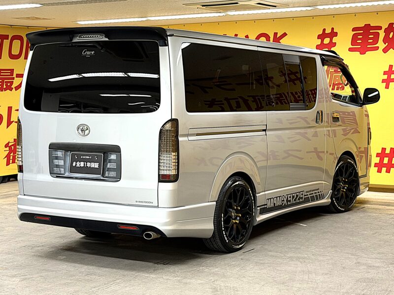 HIACE ハイエース スーパーGL 2型【総合評価優良】【カスタム】【車検1年付】