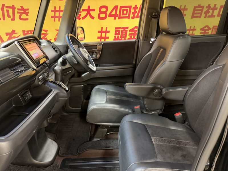 N-BOX カスタム EX ターボ ホンダセンシング 【車検2年付】