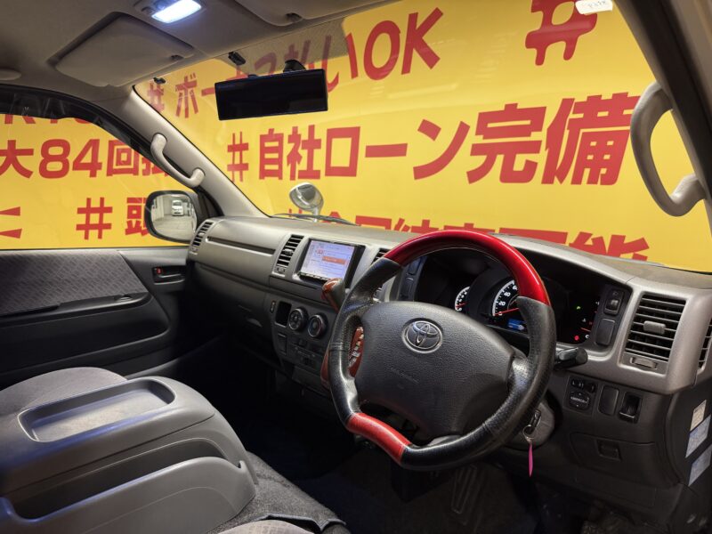 HIACE ハイエース スーパーGL 2型【総合評価優良】【カスタム】【車検1年付】