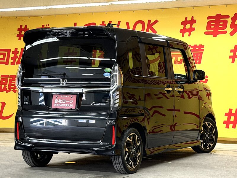 N-BOX カスタム EX ターボ ホンダセンシング 【車検2年付】