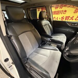 ELGRAND　エルグランド　ライダー 黒クロスシート マニュアルシート　【特別仕様車】【総合評価優良車】【車検２年付】