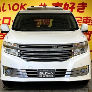 ELGRAND　エルグランド　ライダー 黒クロスシート マニュアルシート　【特別仕様車】【総合評価優良車】【車検２年付】