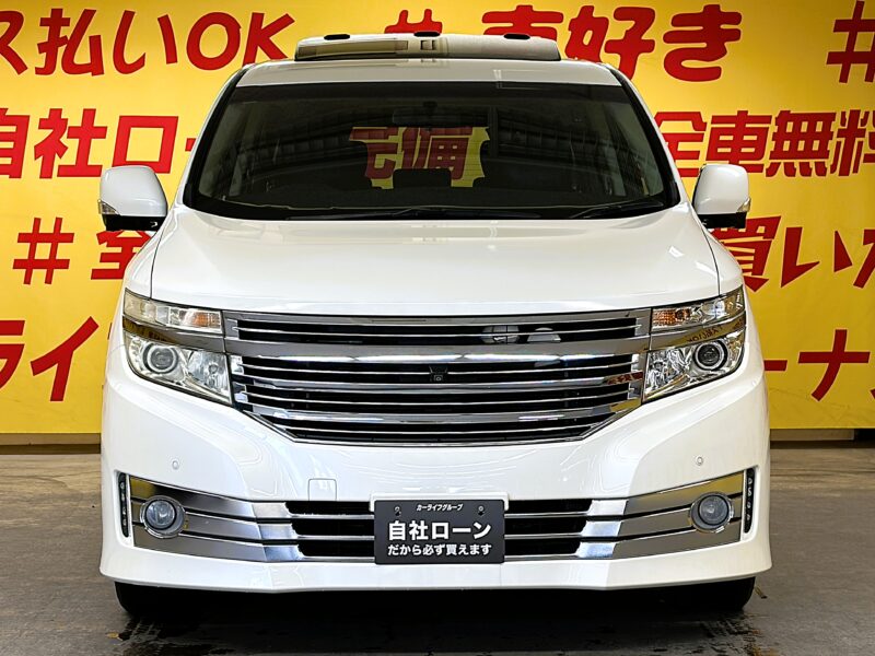 ELGRAND エルグランド ライダー 黒クロスシート マニュアルシート 【特別仕様車】【総合評価優良車】【車検2年付】