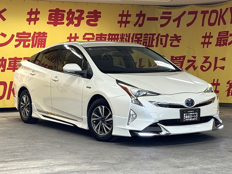PRIUS プリウス Sセーフティプラス 【特別仕様車】【カスタム】【車検2年付】