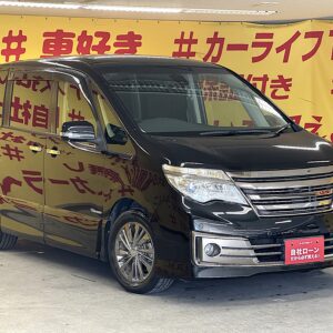 SERENA　セレナ　ライダー　ブラックライン　S-HV　アドバンスドセーフティ 後期型【特別仕様車】【総合評価優良車】
