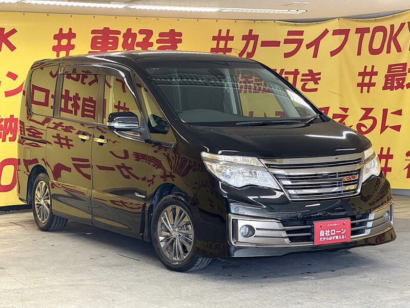 SERENA セレナ ライダー ブラックライン S-HV アドバンスドセーフティ 後期型【特別仕様車】【総合評価優良車】