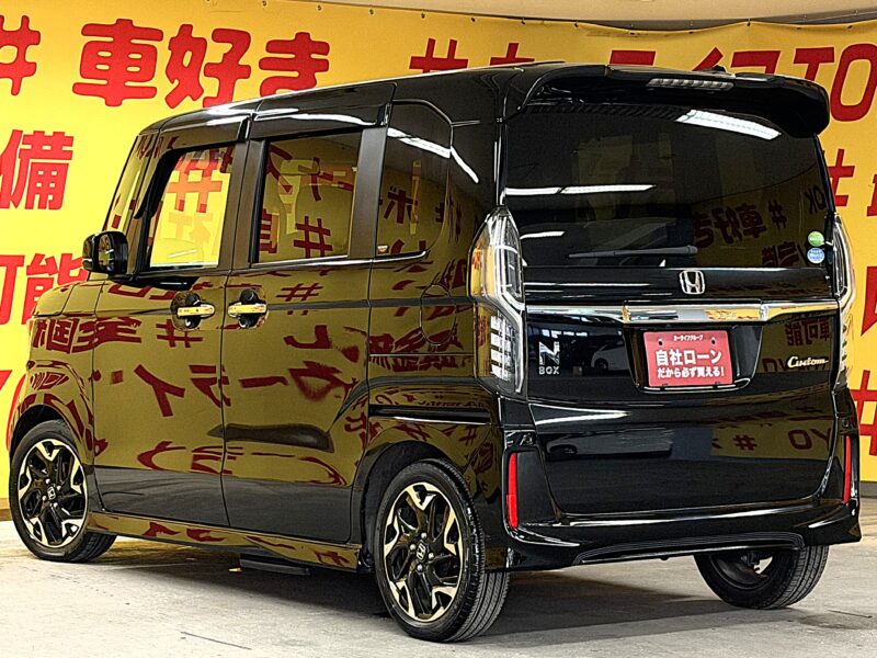 N-BOX カスタム EX ターボ ホンダセンシング 【車検2年付】