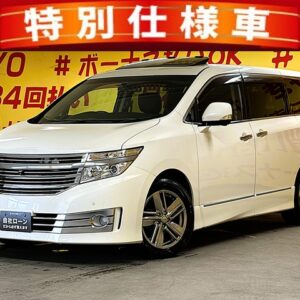 ELGRAND　エルグランド　ライダー 黒クロスシート マニュアルシート　【特別仕様車】【総合評価優良車】【車検２年付】
