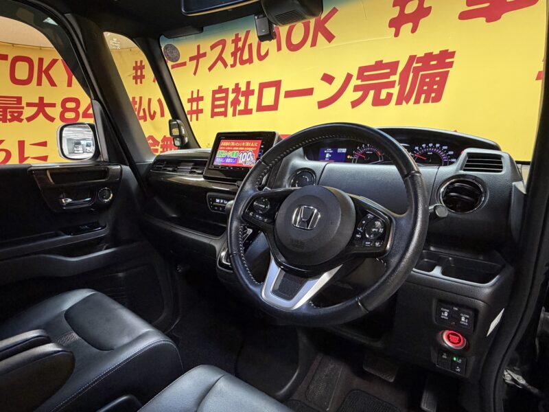 N-BOX カスタム EX ターボ ホンダセンシング 【車検2年付】
