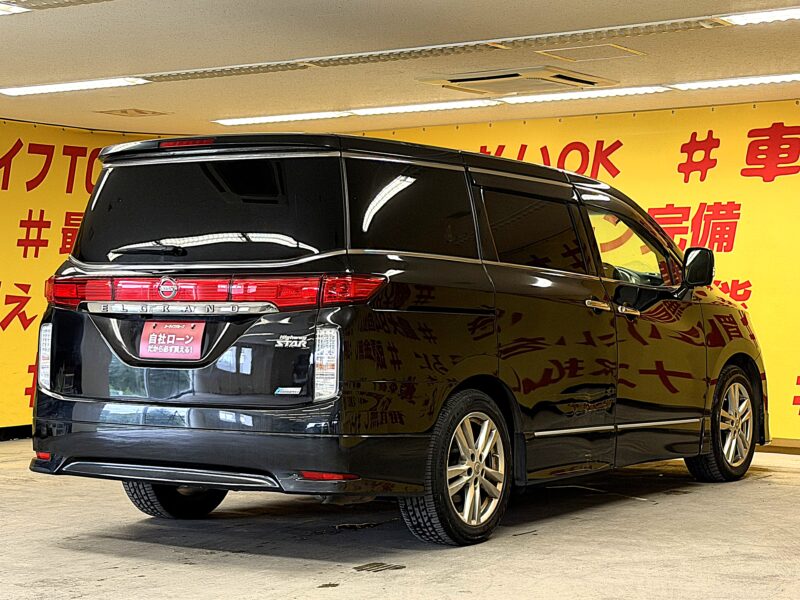 ELGRAND エルグランド 250ハイウェイスター ブラックレザー【車検2年付】