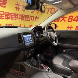 JEEP COMPASS　ジープ・コンパス　トレイルホーク【総合評価優良車】【限定特別仕様車】【４WD】【ワンオーナー】【車検２年付】