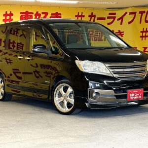 SERENA　セレナ　ライダー　ブラックライン　S-HV【特別仕様車】【総合評価優良車】【車検２年付】