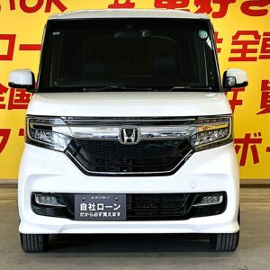 N-BOXカスタム　G・L ターボホンダセンシング　【車検2年付】
