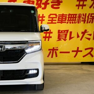 N-BOXカスタム　G・L ターボホンダセンシング　【車検2年付】