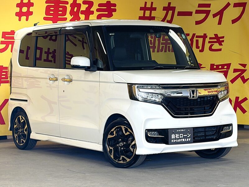 N-BOXカスタム G・L ターボホンダセンシング 【車検2年付】
