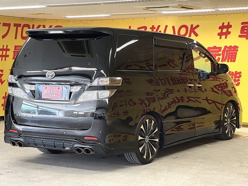 VELLFIRE ヴェルファイア 2.4ZプラチナセレクションⅡ 【特別仕様車】【4WD】【カスタム】【車検2年付】
