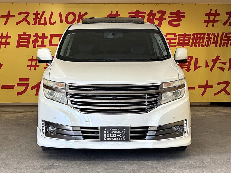 ELGRAND エルグランド ライダーブラックライン 黒本革シート仕様 パワーシート 【特別仕様車】【4WD】【カスタム】